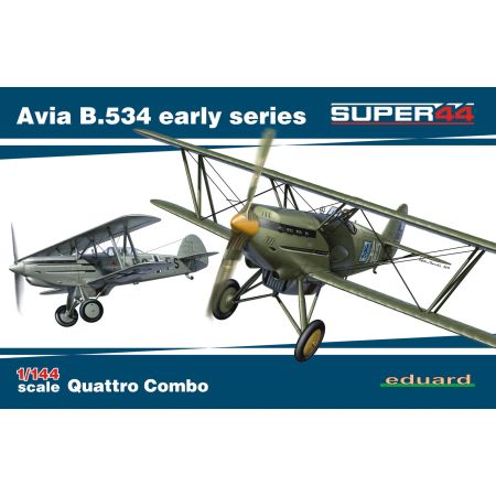 Eduard 4451 - Avia B.534 early series QUATTRO COMBO 1/144