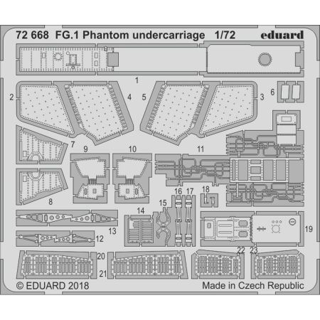 FG.1 Phantom undercarriage 1/72