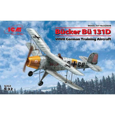 Bücker Bü 131D WWII German Training Aircraft 1/32