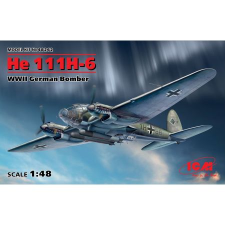 He 111H-6, WWII German Bomber 1/48