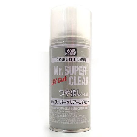 B-523 - Mr. Super Clear UV Cut Flat Spray (170 ml)