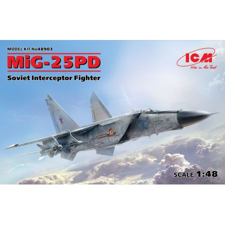 MiG-25 PD Soviet Interceptor Fighter 1/48