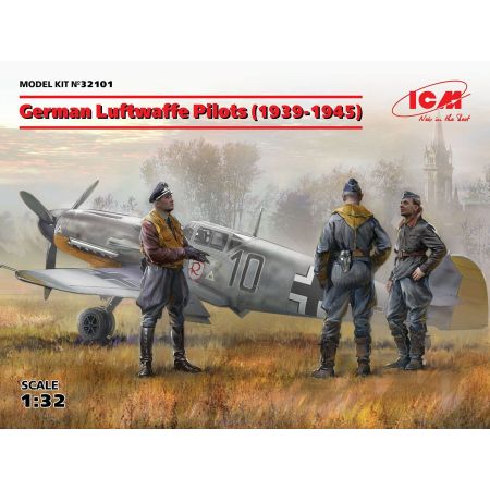 German Luftwaffe Pilots 1939-1945 3 figures 1/32