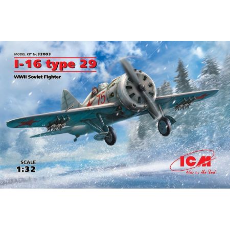 I-16 type 29 WWII Soviet Fighter 1/32