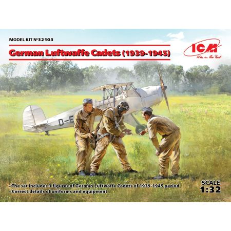 German Luftwaffe Cadets 1939-1945 3 figures 1/32