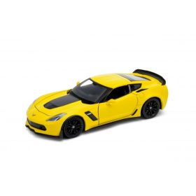 WELLY 24085W-Y - Chevrolet Corvette Z06 2017 Yellow 1/24