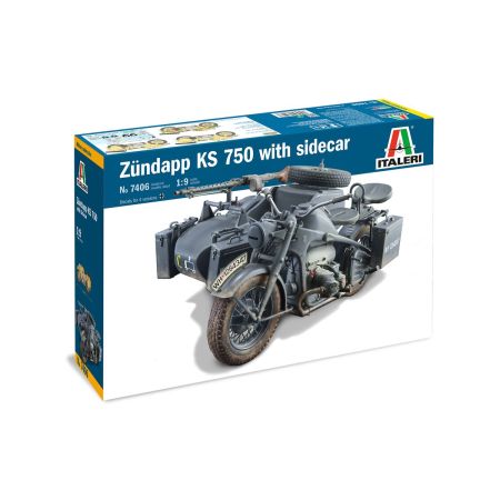 Zundapp KS 750 Sidecar 1/9