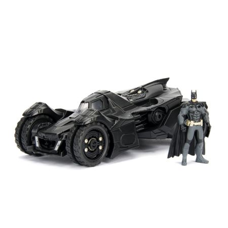 DC Comics - Batmobile Arkham Knight W/Batman Figure Black 1/24