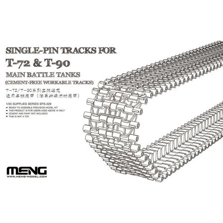 Single-Pin Tracks for T-72 & T-90 1/35