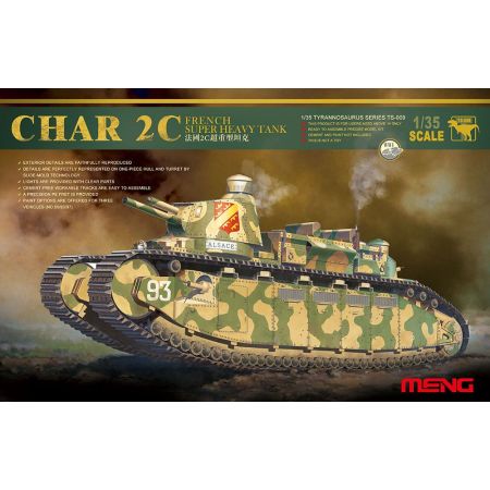 French super heavy tank Char 2C 1/35