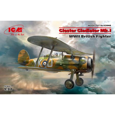 Gloster Gladiator Mk.I WWII British Fighter 1/32