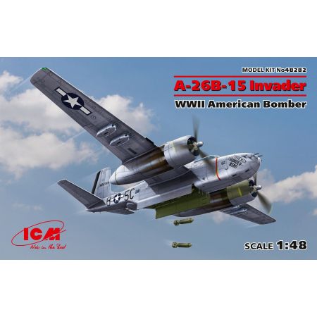A-26B-15 Invader WWII American Bomber 1/48
