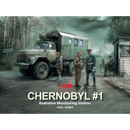 Tchernobyl 1. Point de contrôle des rayonnements 1/35