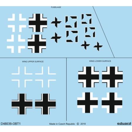 Fw 190A-5 national insignia 1/48