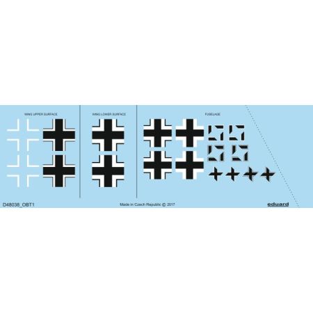 Fw 190A-4 national insignia 1/48