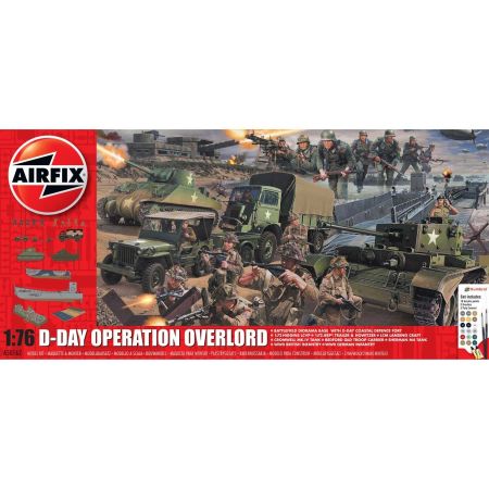 D-Day 75th Anniversary Operation Overlor Gift Set 1/76