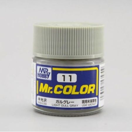 C-11 Mr. Color (10 ml) Light Gull Gray