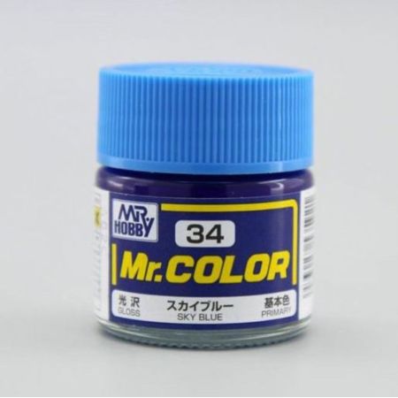 C-034 - Mr. Color (10 ml) Sky Blue