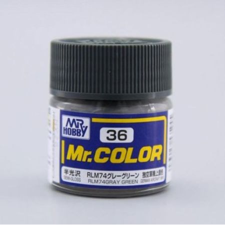 C-036 - Mr. Color (10 ml) RLM74 Gray Green