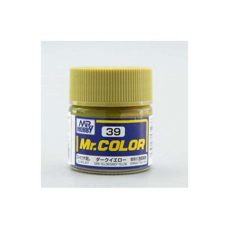 C-039 - Mr. Color (10 ml) Dark Yellow (Sandy Yellow)