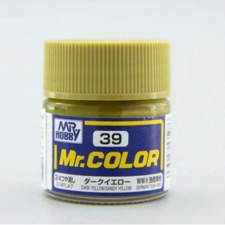 C-039 - Mr. Color (10 ml) Dark Yellow (Sandy Yellow)