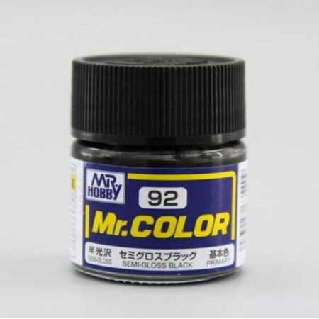 C-092 - Mr. Color (10 ml) Semi Gloss Black