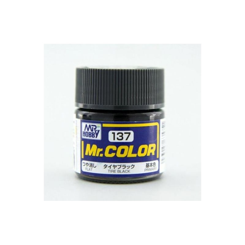 C-137 - Mr. Color (10 ml) Tire Black