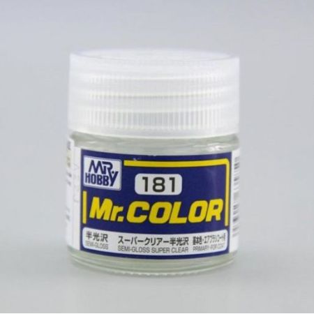 C-181 Mr. Color (10 ml) Semi-Gloss Super Clear