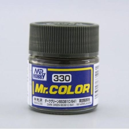 C-330 - Mr. Color (10 ml) Dark Green BS381C/641