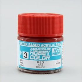 H-3 Aqueous Hobby Colors (10 ml) Red
