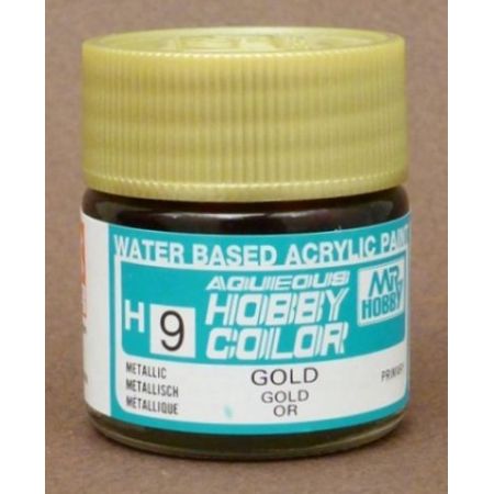H-009 - Aqueous Hobby Colors (10 ml) Gold