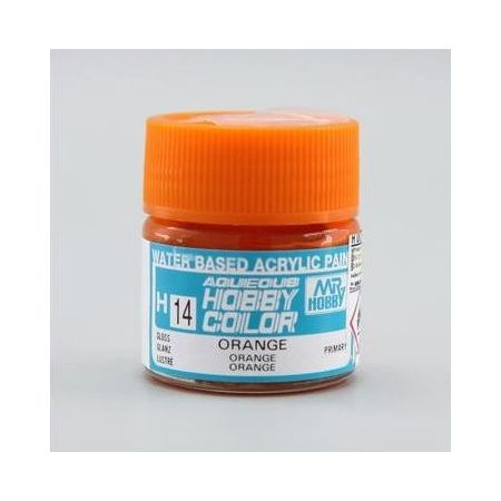 H-14 Aqueous Hobby Colors (10 ml) Orange