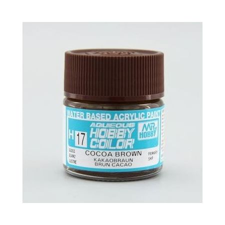 H-017 - Aqueous Hobby Colors (10 ml) Cocoa Brown