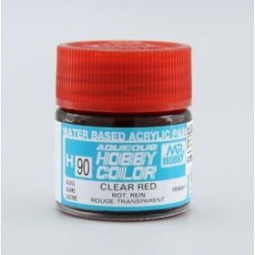 H-090 - Aqueous Hobby Colors (10 ml) Clear Red