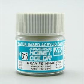 H-315 - Aqueous Hobby Colors (10 ml) Gray FS 16440