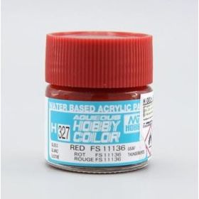 H-327 - Aqueous Hobby Colors (10 ml) Red FS 11136