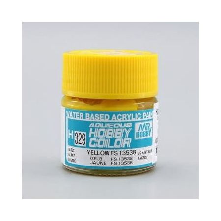 H-329 Aqueous Hobby Colors (10 ml) Yellow FS 13538