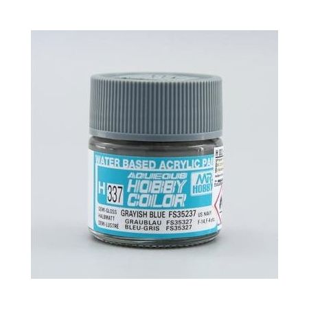 H-337 Aqueous Hobby Colors (10 ml) Grayish Blue FS35237