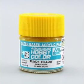 H-413 - Aqueous Hobby Colors (10 ml) RLM04 Yellow