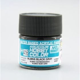 H-416 - Aqueous Hobby Colors (10 ml) RLM66 Black Gray