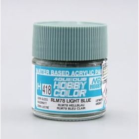H-418 - Aqueous Hobby Colors (10 ml) RLM78 Light Blue