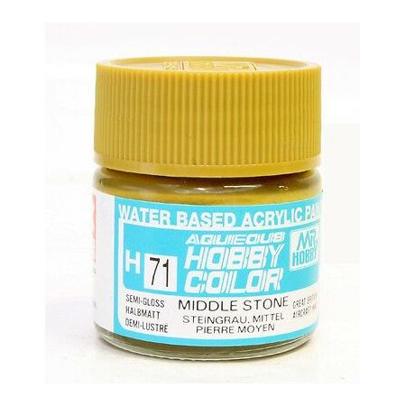 H-71 Aqueous Hobby Colors (10 ml) Middle Stone