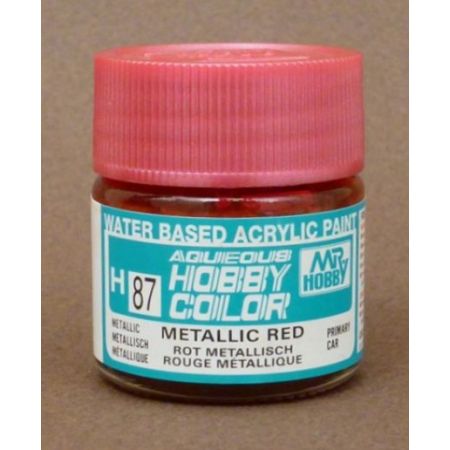 H-087 - Aqueous Hobby Colors (10 ml) Metallic Red