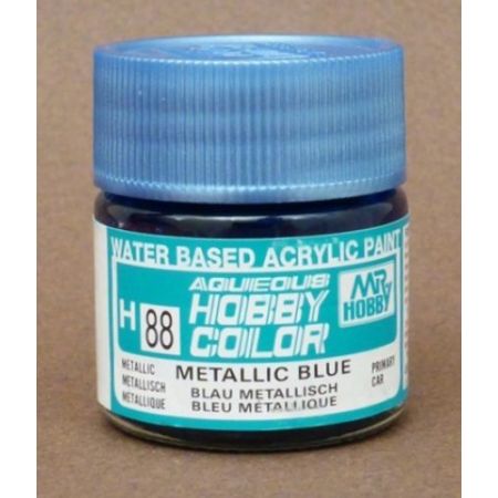 H-088 - Aqueous Hobby Colors (10 ml) Metallic Blue