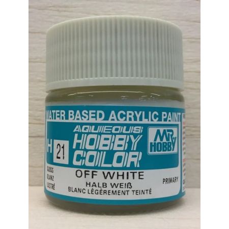 H-21 Aqueous Hobby Colors (10 ml) Off White