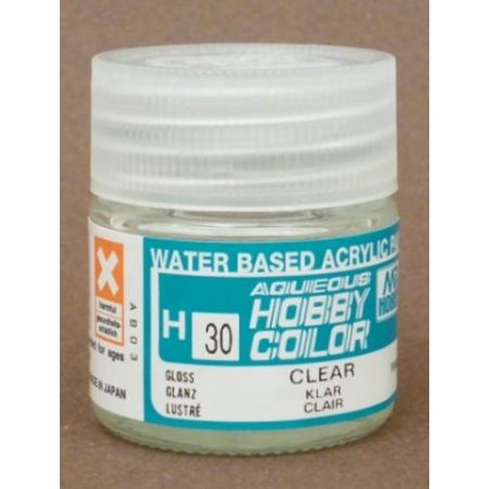 H-30 Aqueous Hobby Colors (10 ml) Clear