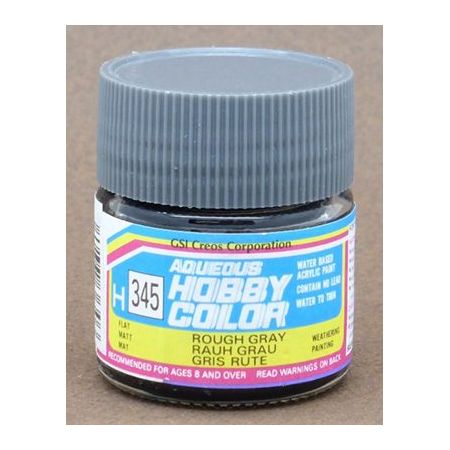 [HC] - H-345 - Aqueous Hobby Colors (10 ml) Rough Gray