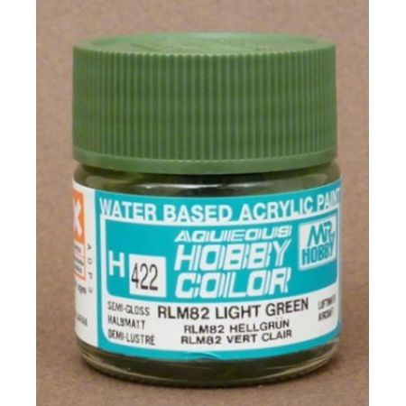 H-422 Aqueous Hobby Colors (10 ml) RLM82 Light Green