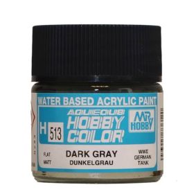 H-513 - Aqueous Hobby Colors (10 ml) Dark Gray (Dunkelgrau)