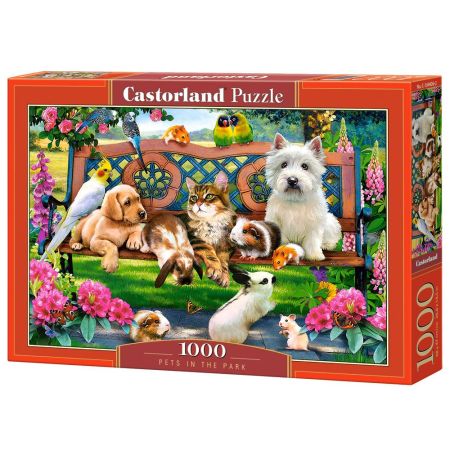 Pets in the Park Puzzle 1000